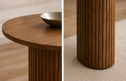 Table Ovale Kaede – Effet Bois 180 cm